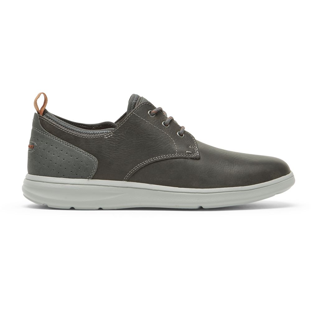 Sapatos Oxford Rockport Beckwith Plain Toe Homem - Verde Oliva ( 063-LJTBIQ )